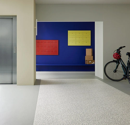 90401UP4319 grey mini terrazzo